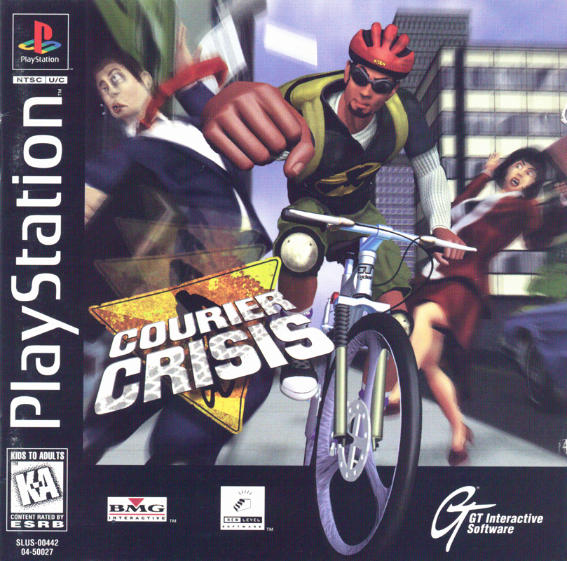 Courier Crisis box art for Playstation